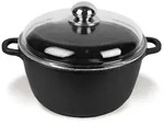 Maestro Topf, Schwarz, Metall, Kochen, T&ouml;pfe, Schmort&ouml;pfe