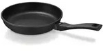 Bratpfanne, Schwarz, Metall, 29x9x1 cm, Kochen, Pfannen, Bratpfannen