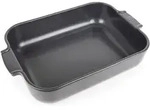 Peugeot Auflaufform, Grau, Keramik, 36x7.5x23.6 cm, Kochen, Auflaufformen