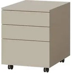 Mirjan24 Container, Kaschmir, Holzwerkstoff, 3 Schubladen, Rechteckig, 41x51x51...