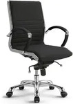 Versee Drehstuhl, Schwarz, Metall, 60x97x60 cm, Arbeitszimmer, B&uuml;rost&uuml;hle,