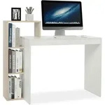 Schreibtisch, Mehrfarbig, Holzwerkstoff, 110x92x40 cm, Arbeitszimmer, Schreibtische,