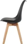 Esszimmerst&uuml;hle, Schwarz, Kunststoff, 47.5x82x41 cm, Esszimmer, St&uuml;hle,