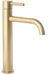 REA Waschbeckenarmatur, Gold, Metall, 5x28x18 cm, Badezimmer, Waschbecken &