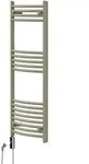 LuxeBath Handtuchheizk&ouml;rper, Beige, Metall, Rechteckig, 600 W, 50x120x3 cm,