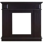 Mobili Rebecca Kaminumrandung, Schwarz, Holzwerkstoff, 26x100x109 cm,...