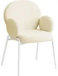 tectake Stuhl, Creme, Kunststoff, 62x90x61.5 cm, Esszimmer, St&uuml;hle,