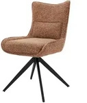 Ml-Design Esszimmerstuhl, Rot, Metall, 1-Sitzer, F&uuml;llung: Schaumstoff,...
