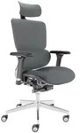 Clouvou B&uuml;rostuhl, Anthrazit, Metall, Kunststoff, 1-Sitzer, F&uuml;llung: Schaumstoff,