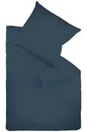 Fleuresse Bettw&auml;sche, Dunkelblau, Textil, 135x200 cm, Textiles Vertrauen -