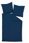 Janine Bettw&auml;sche, Blau, Textil, Uni, 200x220 cm, Oeko-Tex&reg; Made IN Green, Textiles
