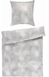 Estella Bettw&auml;sche Gregorio, Silber, Textil, Ornament, 155x220 cm, Textiles