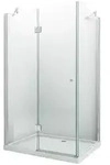 Glasdeals Duschkabine, Klar, Glas, Uni, Rechteckig, 100x195x80 cm, Badezimmer,...