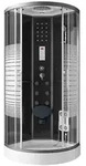 Home Deluxe Duschkabine, Schwarz, Glas, 90 cm, Badezimmer, Baden & Duschen,