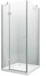 Glasdeals Duschkabine, Klar, Glas, Uni, Quadratisch, 80x170x80 cm, Badezimmer,...