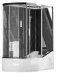 Home Deluxe Duschkabine, Schwarz, Glas, 90 cm, Badezimmer, Baden & Duschen,