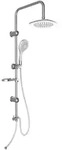 &Uuml;berkopfbrauseset Dxld60087Cs, Wei&szlig;, Chrom, Metall, Kunststoff, 2.2x100.5x34 cm,