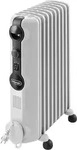 De'Longhi &Ouml;lradiator, Wei&szlig;, Kunststoff, Rechteckig, 2,000 W, 16x65x47.2 cm,