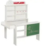 Roba Verkaufsstand, Wei&szlig;, Holzwerkstoff, 100x120x78 cm, Spielzeug, Kinderspielzeug,