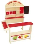Roba Verkaufsstand, Natur, Holzwerkstoff, 103x113x75 cm, Spielzeug, Kinderspielzeug,