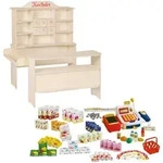 Roba Verkaufsstand, Natur, Holzwerkstoff, 109x120x92 cm, Spielzeug, Kinderspielzeug,
