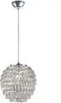 P & B H&auml;ngeleuchte, Chrom, Metall, 160 cm, Lampen & Leuchten, Innenbeleuchtung,