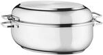 WMF Br&auml;ter, Silber, Metall, 8,5 L, rund, 18x28.5x41 cm,