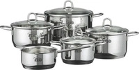 ELO KOCHTOPFSET Silber 52x28.5x29.5 cm