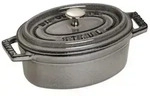 Staub Topf, Grau, Glas, Kochen, T&ouml;pfe, Schmort&ouml;pfe
