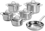 WMF Kochtopfset Brilliant, Edelstahl, Metall, 6-teilig, 16 cm,20 cm, 2 L,3,7 L,6,5