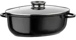 GSW Br&auml;ter Gourmet Ceramica, Schwarz, Metall, 8.5 L, oval, 25x38 cm, ISO 9001, mit