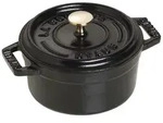 Staub Topf, Schwarz, Metall, Kochen, T&ouml;pfe, Kocht&ouml;pfe