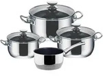 Berndes Kochtopfset, Silber, Metall, Kochen, T&ouml;pfe, Topfsets