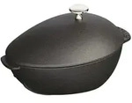 Staub Topf, Schwarz, Metall, Kochen, T&ouml;pfe, Kocht&ouml;pfe