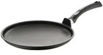 Berndes Cr&ecirc;pespfanne,, Schwarz, Metall, 11.81x3.15x19.69 cm, Kochen, Pfannen,