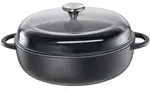 K&uuml;chenprofi Bratpfanne Provence, Schwarz, Metall, 3.9 L, 7.5 cm, Kochen, Pfannen,