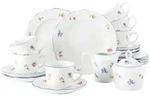 Seltmann Weiden Kaffeeservice, Mehrfarbig, Keramik, 20-teilig, 2x2x2 cm, Essen &