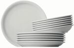 Thomas Tafelservice Trend wei&szlig;, Wei&szlig;, Keramik, 12-teilig, 31.6x28.2x31.6 cm,
