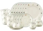 Seltmann Weiden Kaffeeservice, Mehrfarbig, Keramik, 20-teilig, 2x2x2 cm, Essen &