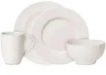 Villeroy & Boch Geschirrservice, Wei&szlig;, Keramik, 16-teilig, 2x2x2 cm, Essen &