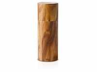 AdHoc Salz-, Holz, Akazie, 6x17x6 cm, Mahlstärke einstellbar, Tischkultur &
