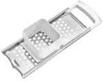 Sp&auml;tzlehobel, Silber, Wei&szlig;, Metall, Kunststoff, 33 cm, Kochen, K&uuml;chenhelfer,