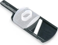 Gefu GEM&Uuml;SEHOBEL Schwarz 9.5x3.7x27 cm