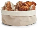 Zeller Brotkorb, Beige, Naturmaterialien, Rund, 25x13x25 cm, K&uuml;chenzubeh&ouml;r,