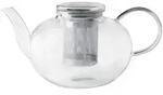 Leonardo Teekannenset, Klar, Metall, Glas, 3-teilig, 2 L, Kaffee & Tee, Kannen,