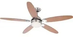 Globo Deckenventilator Rolan, Metall, Glas, 40.6 cm, Freizeit, Heizen & K&uuml;hlen,