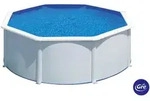Gre Pool-Set 2024, Wei&szlig;, Metall, 120 cm, Freizeit, Pools und Wasserspa&szlig;, Pools,