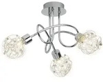 Brilliant Deckenleuchte, Chrom, Metall, 43x20.5x43 cm, Lampen & Leuchten,