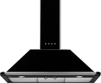 SMEG DUNSTABZUGSHAUBE Schwarz 90x74x53 cm, Energieeffizienzklasse: A (D-A+++)