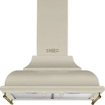 SMEG DUNSTABZUGSHAUBE Creme 59.5x87.2x47 cm, Energieeffizienzklasse: A (F-A+)